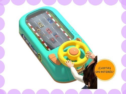 Juego manejo volante interactivo RACING CAR ADVENTURE