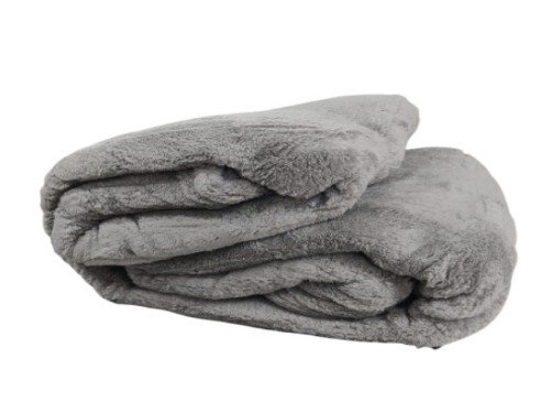 FRAZADA QUEEN FUL045 ROYAL GRIS MEDIO FULLBLANC