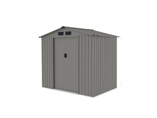 Depósito De Jardín Metálico Livorno Plus Gris