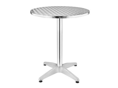 Mesa De Jardín Bistro Aluminio 60cm