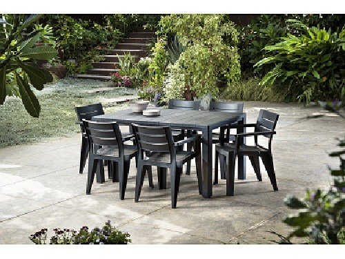 Silla De Jardin Julie Gris Oscuro