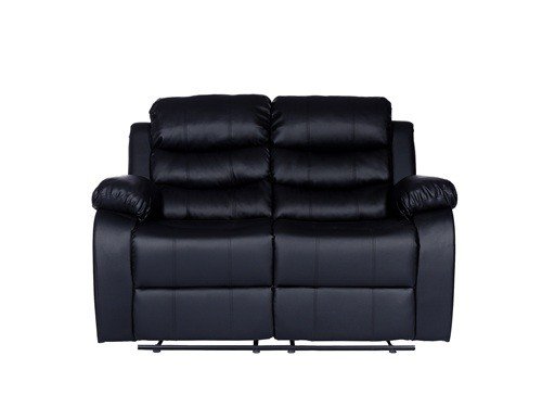 Sillón Reclinable 2 Cuerpos Beverly Negro/Marrón/Gris