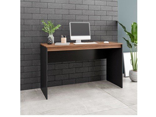 Escritorio Minimalista Combinado Negro