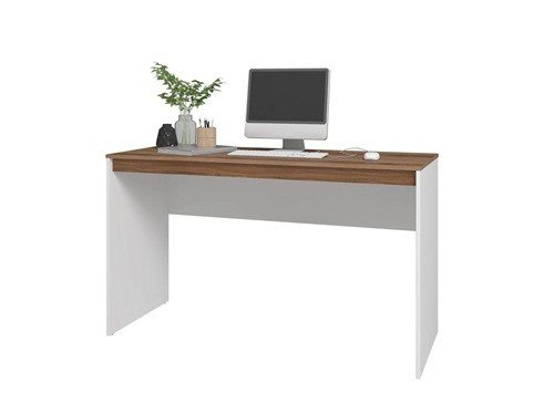 Escritorio Minimalista Combinado Blanco