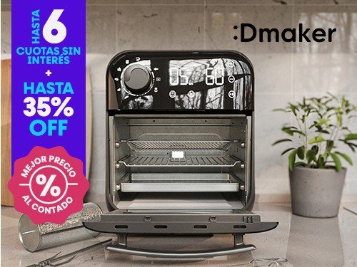 Freidora Horno Peugeot Poitiers 12L 1800W Convección Grill Negra