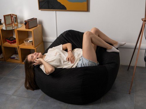 Fiaca Modena 1 Cuerpo en pana | Sillón cómodo en tu casa| G y G Fiacas