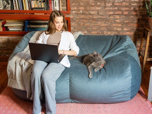 Fiaca Modena XL en pana | Confort para dos personas | G y G Fiacas