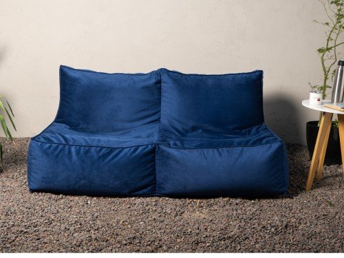 Fiaca Laurita XL en pana | Sillón para dos personas | G y G Fiacas