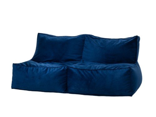 Fiaca Laurita XL en pana | Sillón para dos personas | G y G Fiacas