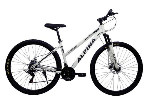 Bicicleta 2.0 Pro Lady Dama Alpina Mountain Bike Rodado 29 21 Vel Shim