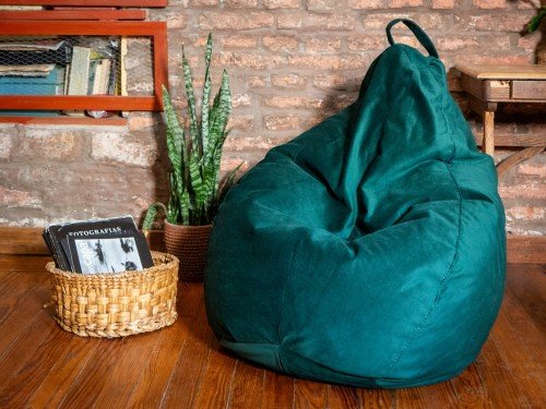 Fiaca Pera en pana | El clásico puff suave y cómodo | G y G Fiacas