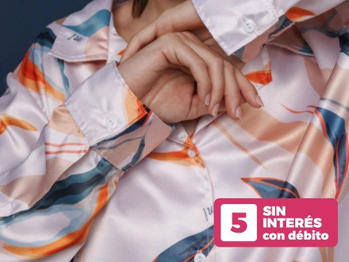 3925. Pijama saten ETER