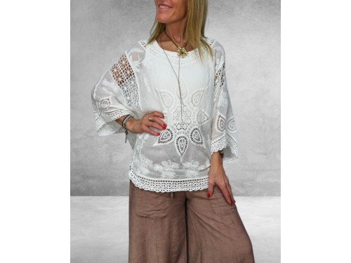 Blusa Arizona Blanca