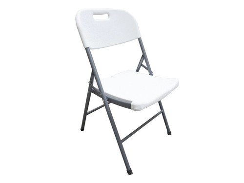 Silla Plegable Plastico Reforzada Jardín Exterior Alpina