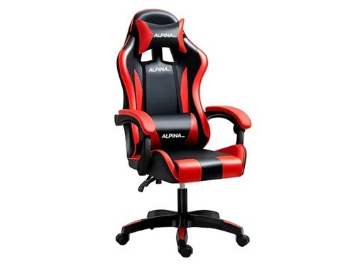 Silla Sillón Gamer Ergonómica Giratoria Reclinable Ft-088 Alpina