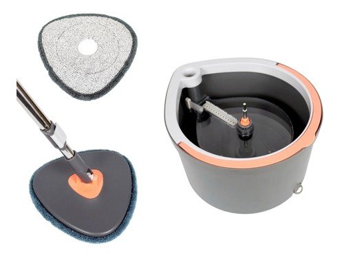 Set Mopa Giratoria Separadora De Agua Mopa Spin Alpina