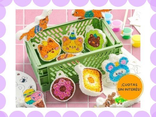 Set papel espuma 3D, puffy paint, papel con esponja y textura