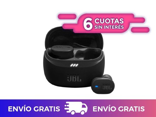 AURICULAR JBL TUNE BUDS2 TWS ANC NEGRO