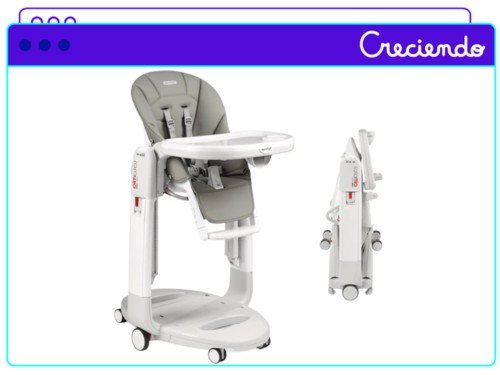 Silla De Comer Peg Perego Tatamia Follow Me Mecedora