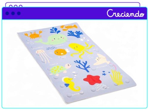 Alfombra De Baño Mega Baby Con Indicador De Calor