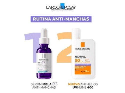 KIT MELA B3 SERUM + ANTHELIOS ANTIMANCHAS FLUID SPF 50 -LA ROCHE POSAY