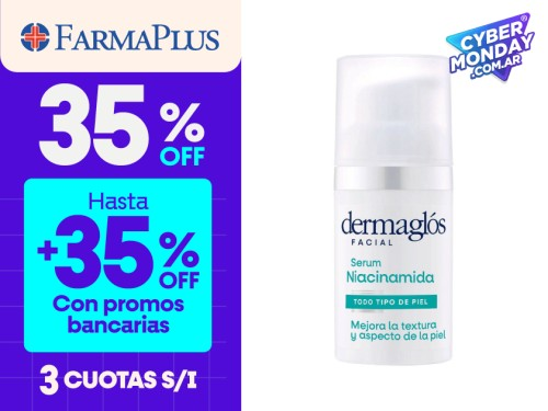 Dermaglos Serum Facial Niacinamida 30ml