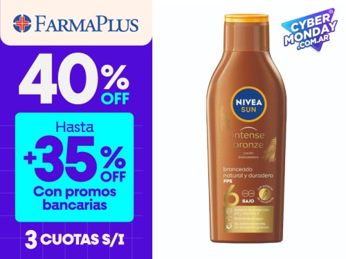 NIVEA Sun Intense Bronze FPS6 - Loción
