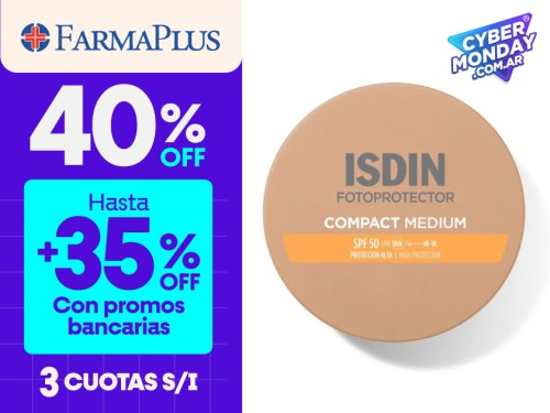 Isdin Fotoprotector Compact Medium SPF50 10g