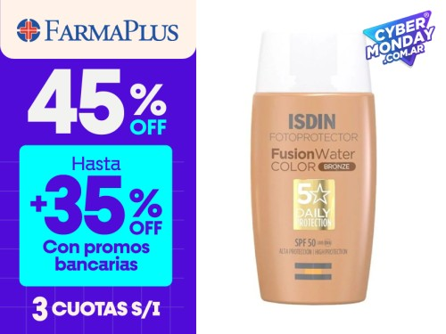 Isdin Fotoprotector Fusion Water Color Bronze Fps50 50ml