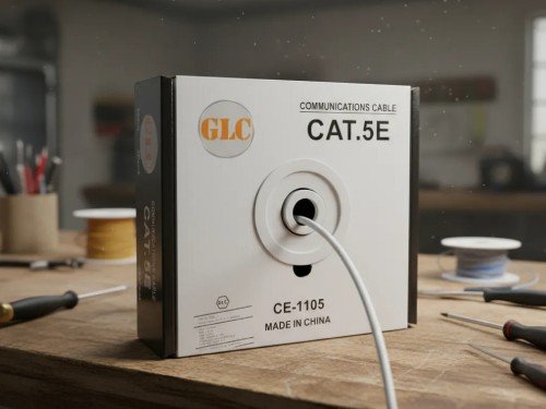 Cable Utp Categoria 5e GLC 100 Metros de Exterior Doble Vaina