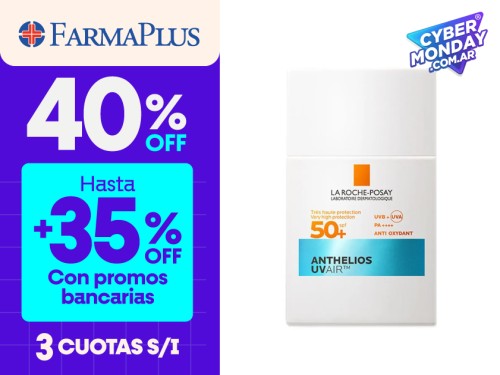 La Roche Posay Anthelios Uv Air Ligero Fps50 Solar 40ml