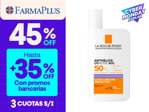 La Roche-Posay Anthelios Uvmune 400 Spf50+ Fluido Antimanchas 50ml