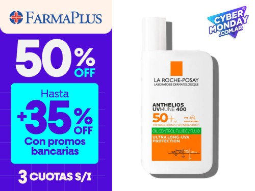 Protector Solar Anthelios Uvmune 400 Oil Control Fluido 50ml