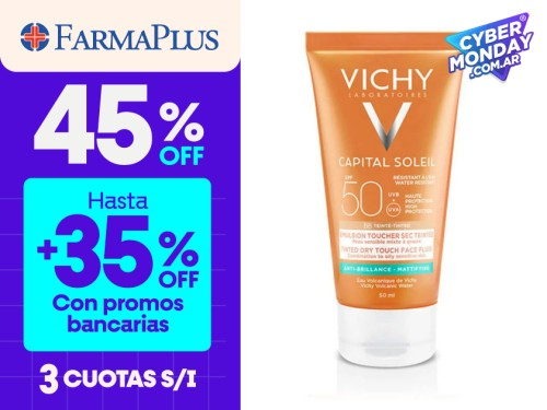 Vichy Capital Soleil Bb Toque Seco Color Fps50 X 50ml