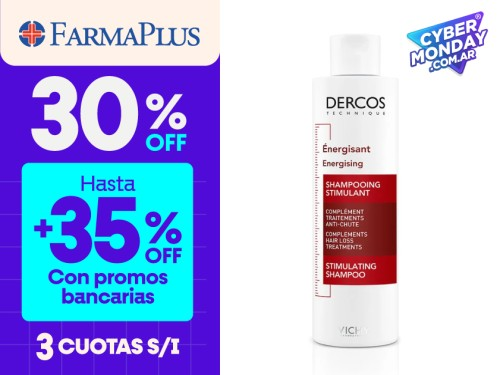 Shampoo Vichy Dercos Anticaída Energizante 200ml