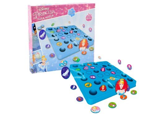 Juego de Mesa Disney Princesas Flip & Match