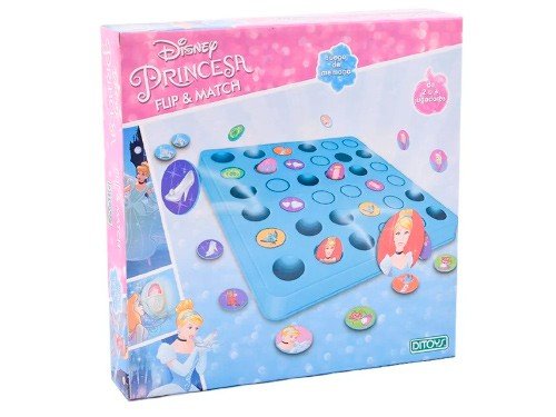 Juego de Mesa Disney Princesas Flip & Match