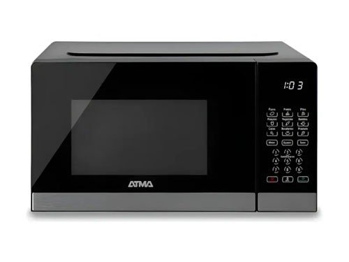 Microondas Digital Atma 20 Litros 700w Negro WATDB20UCP