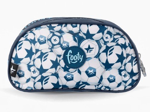 Cartuchera Footy Champion con Luz Led Celeste