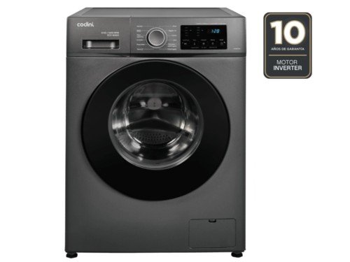 Lavarropas Automático Codini 8014 Gris 8Kgs 1400Rpm
