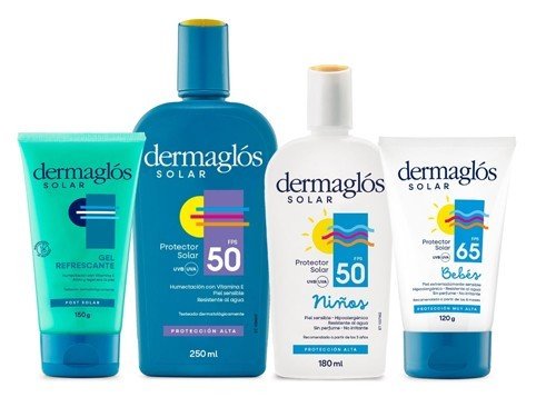 Kit Protector Solar Familiar Dermaglós Completo