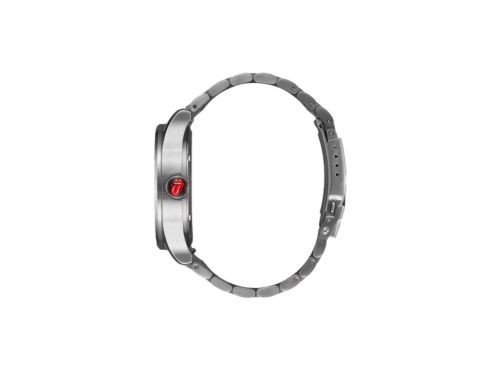 Rolling Stones Sentry Stainless Steel Silver Black Nixon