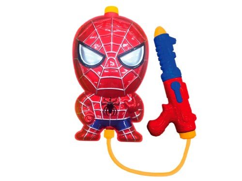 Mochila Lanza Agua Marvel Spiderman Water Backpack 2D Pistola