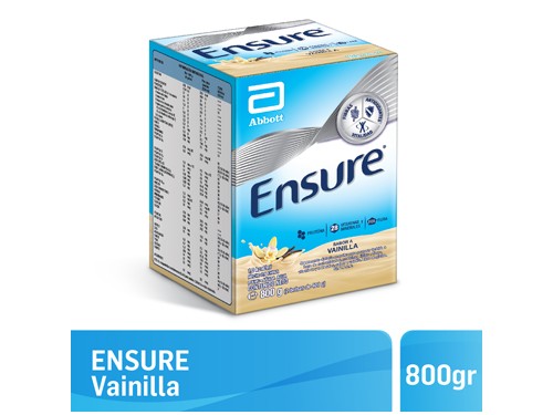 Suplemento Dietario Ensure En Polvo Vainilla 800g