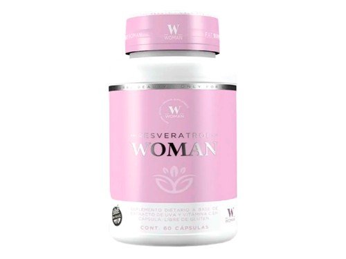 Woman Resveratrol Suplemento Dietario Con Vitamina C X 60