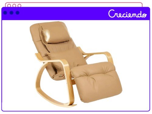 Sillon Masajeador Amamantador Reclinable Mega Baby Rocking AW-300 Con