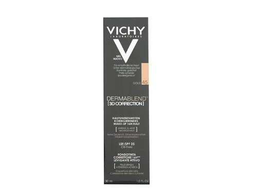 Base Maquillaje Vichy Dermablend 3D 30ml - Color: 45