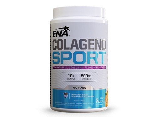 Suplemento en Polvo ENA Colágeno Sport 407g - Sabor: Naranja