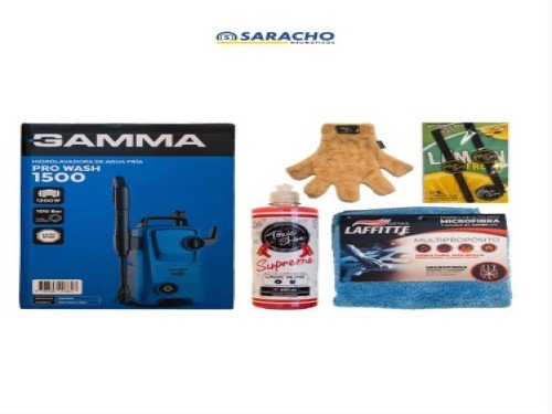 30% de Descuento en Kit Limpieza Hidrolavadora Gamma + Cera ToxicShine