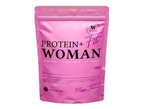 Woman Protein + Fit By Floppy Tesouro Colágeno Te Verde 2lbs